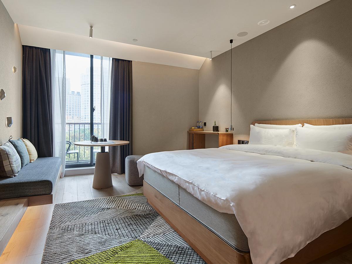 Ebo Hotel Hangzhou Wulin - 5 Mins Drive To The West Lake Eksteriør bilde