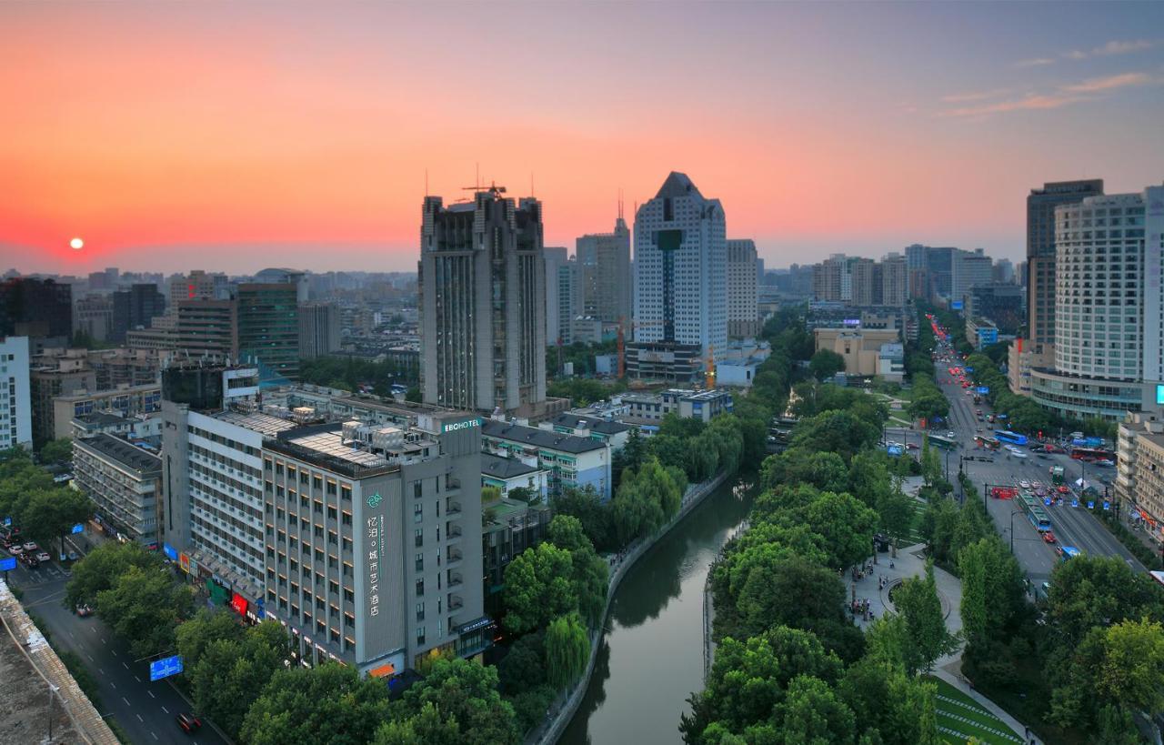 Ebo Hotel Hangzhou Wulin - 5 Mins Drive To The West Lake Eksteriør bilde