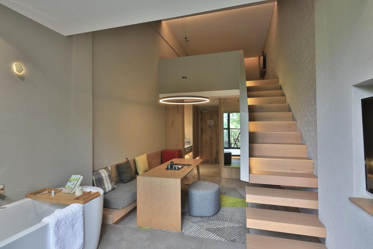 Ebo Hotel Hangzhou Wulin - 5 Mins Drive To The West Lake Eksteriør bilde