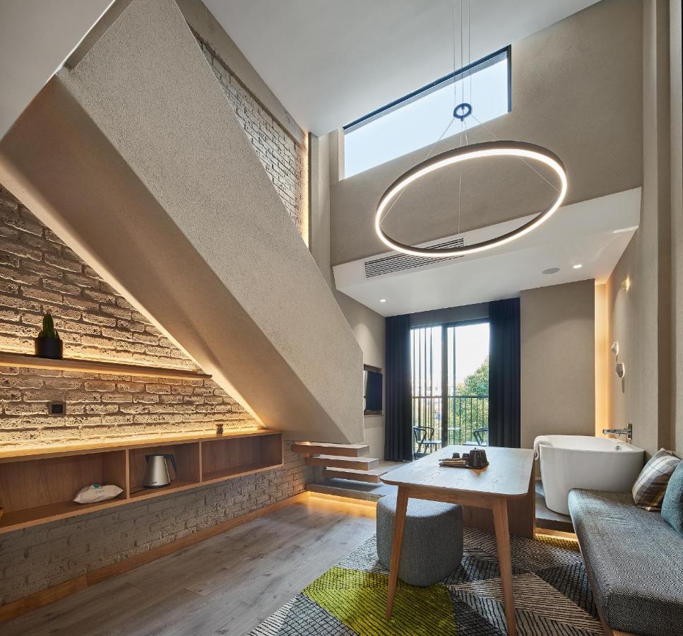 Ebo Hotel Hangzhou Wulin - 5 Mins Drive To The West Lake Eksteriør bilde